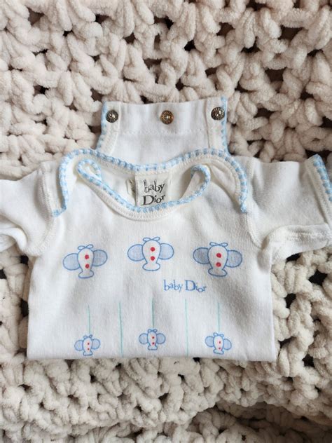 baby dior onesie